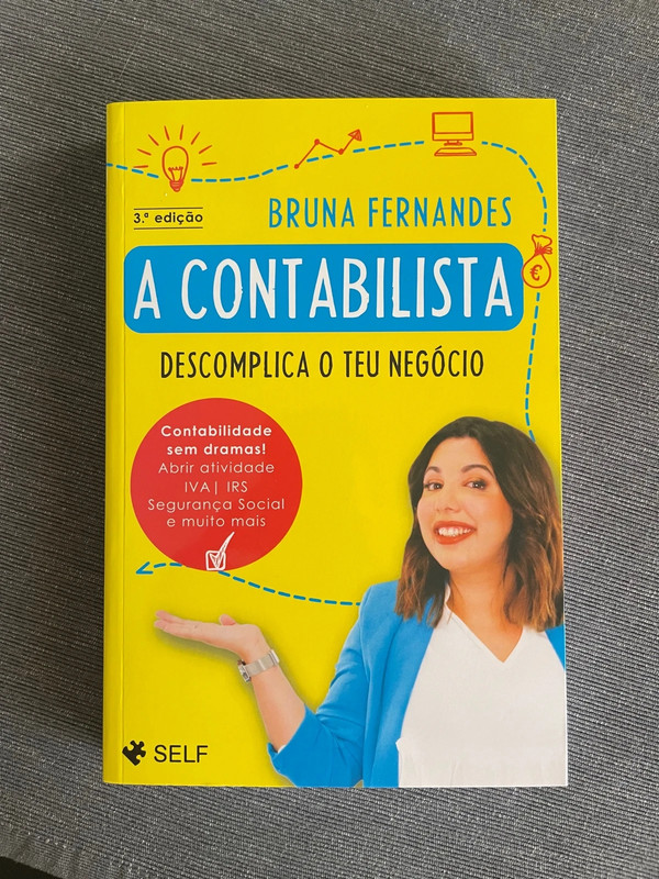 Livro A Contabilista descomplica o teu negócio