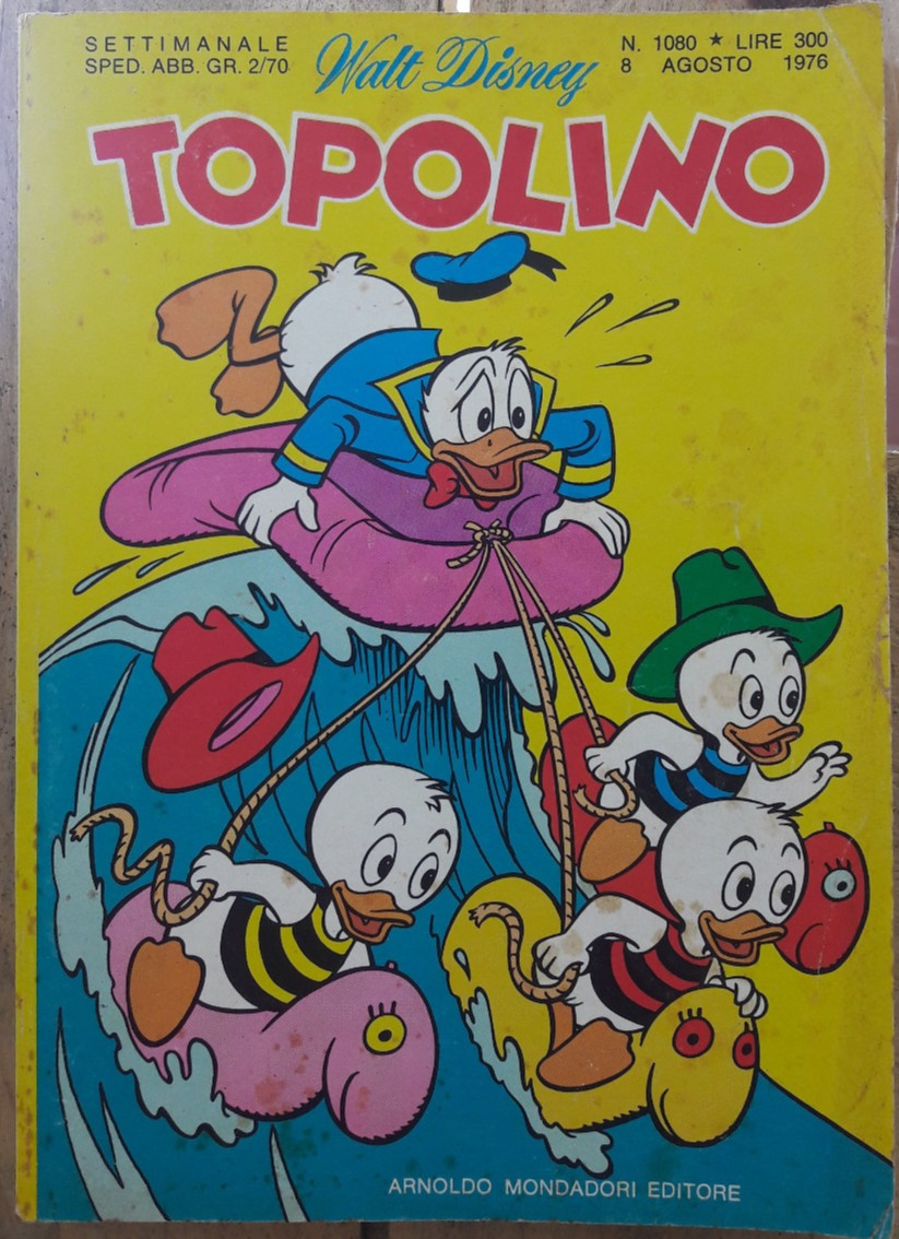 Topolino Numero 1080 -  8 Agosto  1976