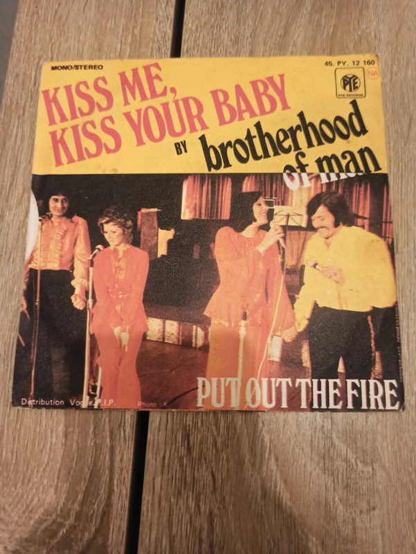 Vinyle 45 tours brotherhood of man tres bon etat