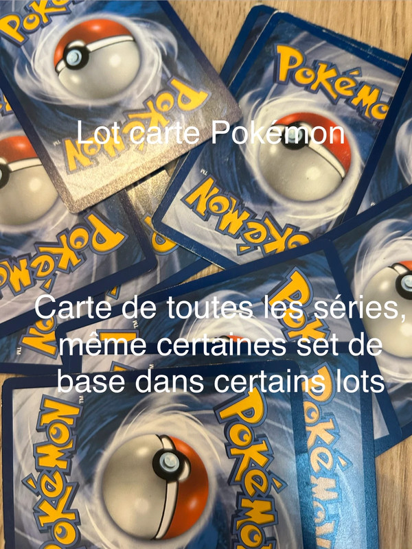 Lot de 44 cartes, sixième génération