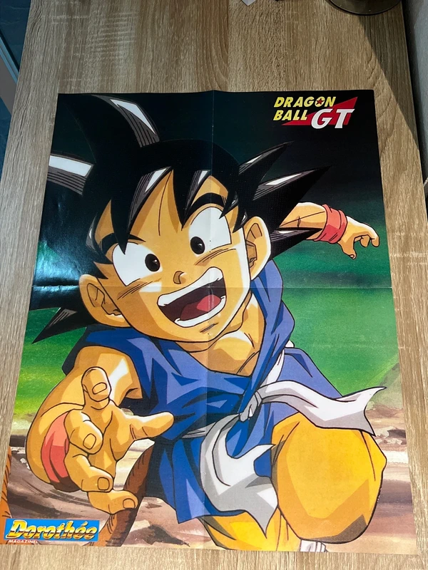Poster DragonBall GT du Club Dorothée Magazine 415