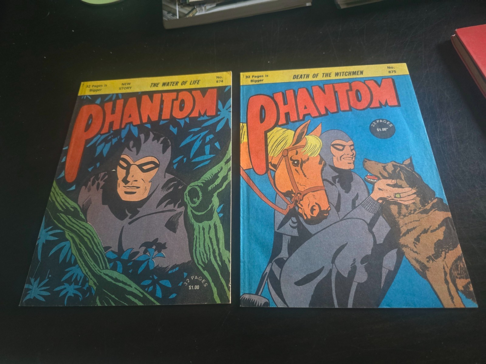 Phantom Comic X 2 # 874, 875 Frew The Water of Life 32 Pages each