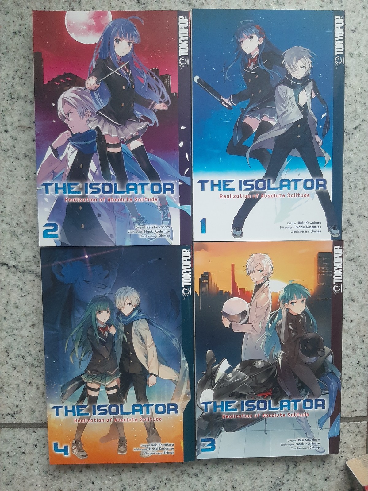 Manga The Isolator 1-4 completo italiano