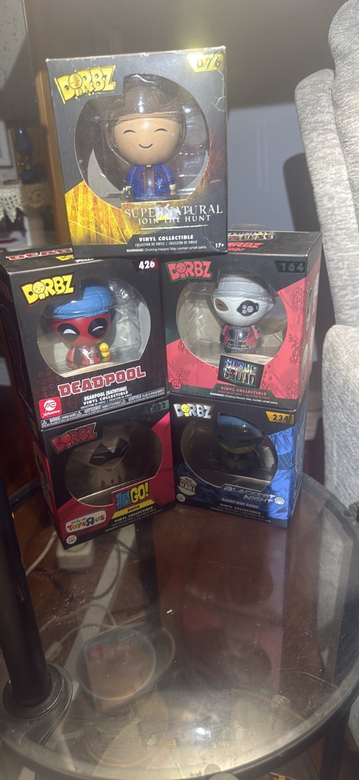 dorm’s collection deadpool raven batman