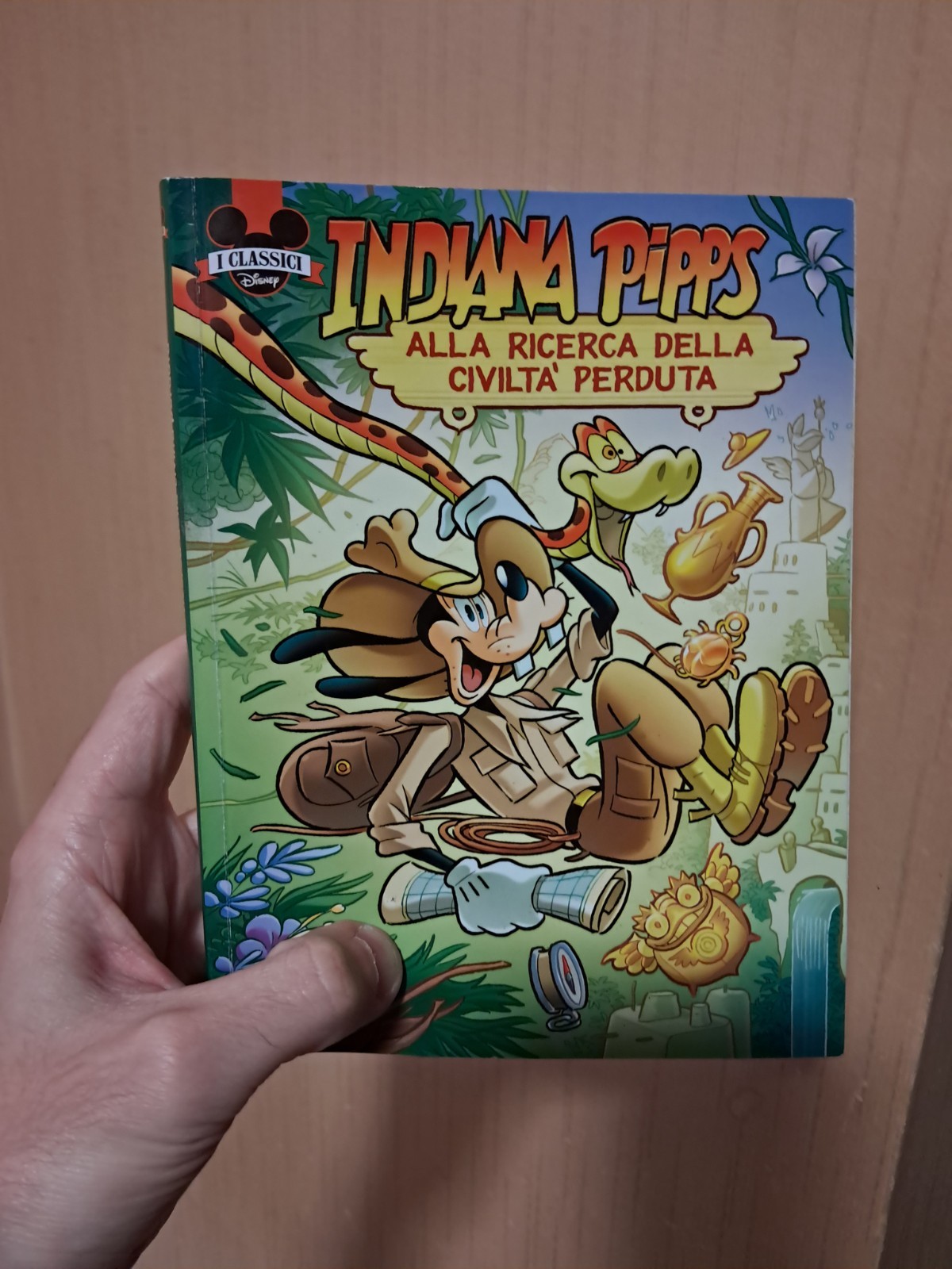indiana pipps alla ricerca della civiltà perduta panini comics Disney 