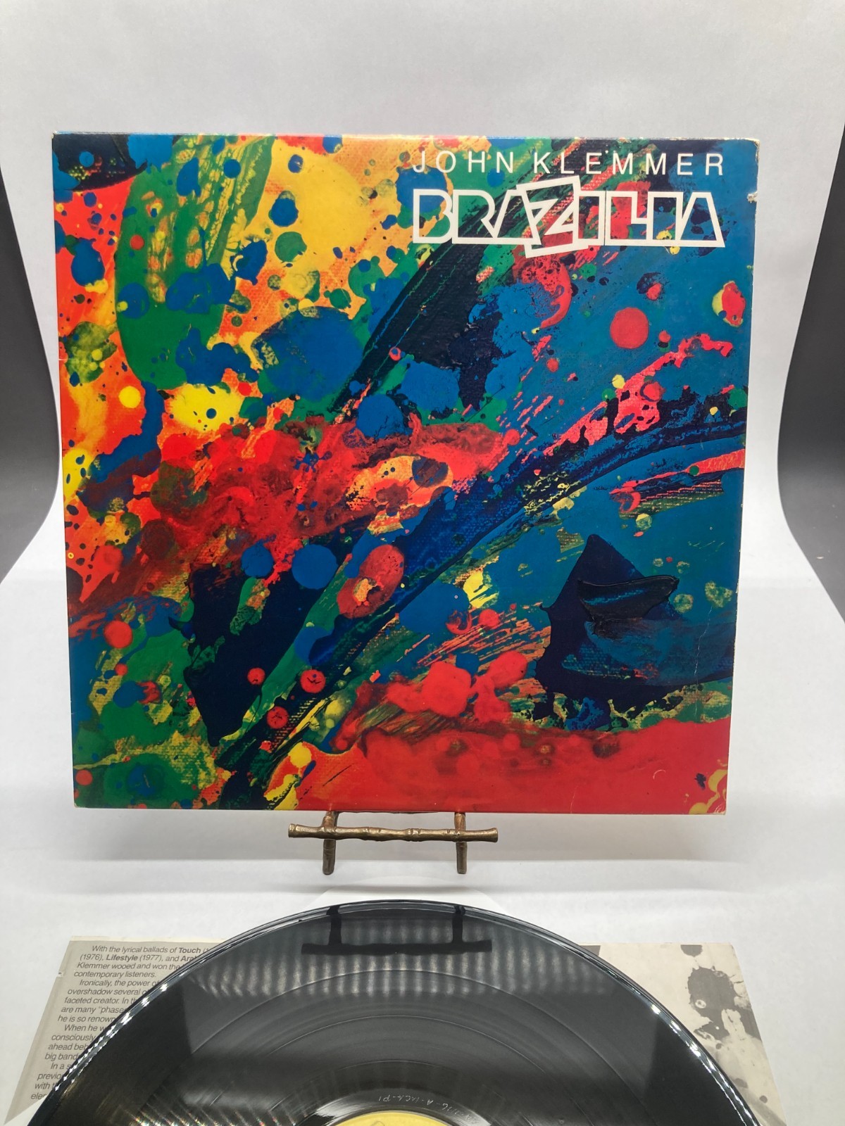 John Klemmer Brazilia Vintage Vinyl LP 1979 ABC Record AA-1116