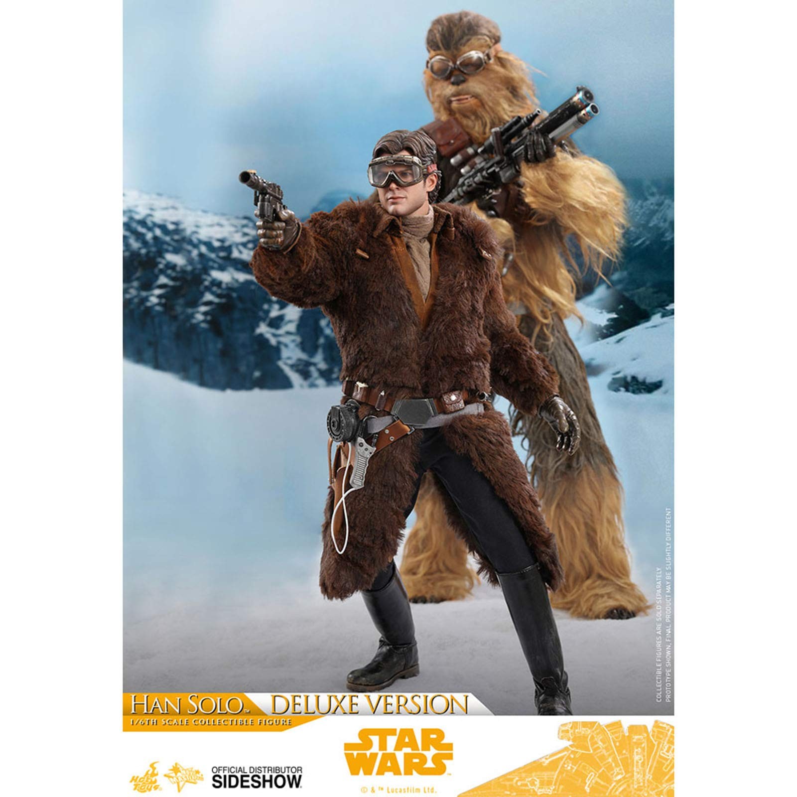 Movie Masterpiece Han Solo Star Wars Story 1/6 Scale Figure Han Solo [Bonus