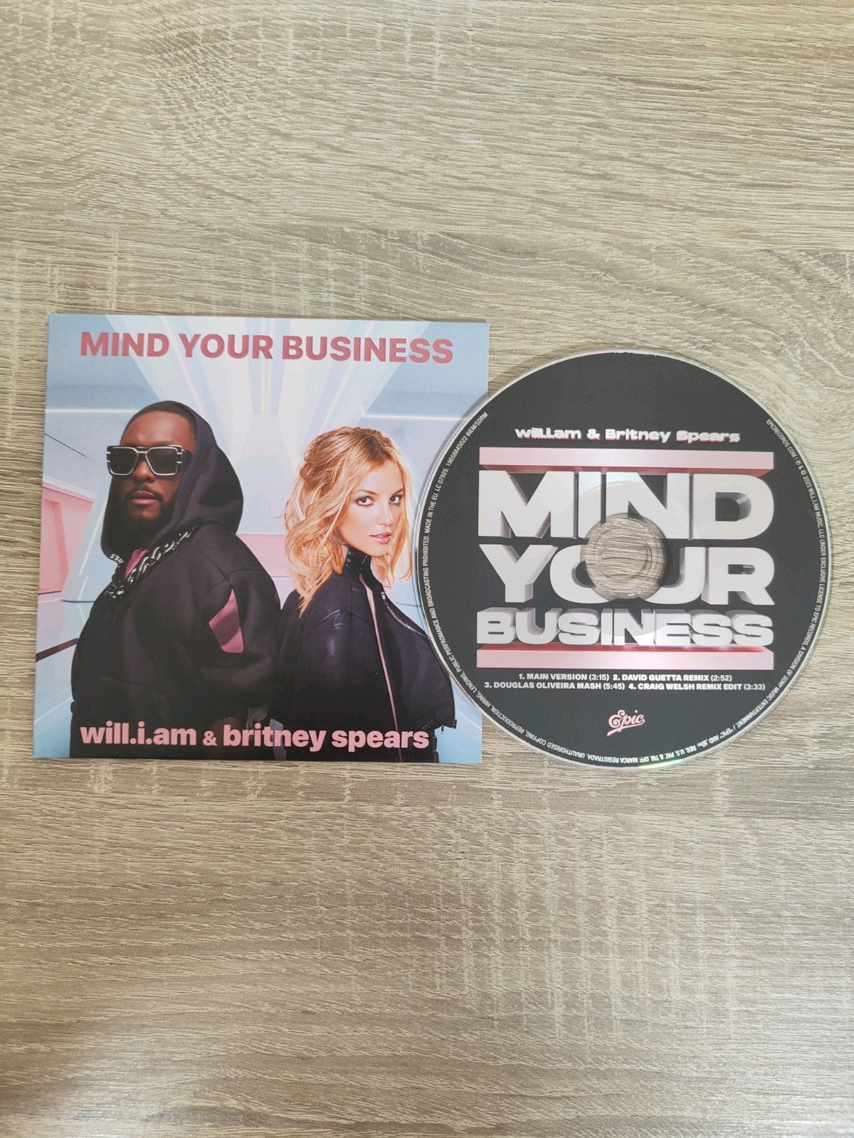 Britney Spears Mind Your Business CD Single William