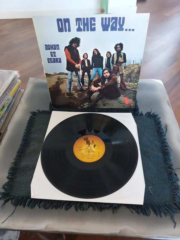 Lp Johan et Clara On the way Rare psych francese !!