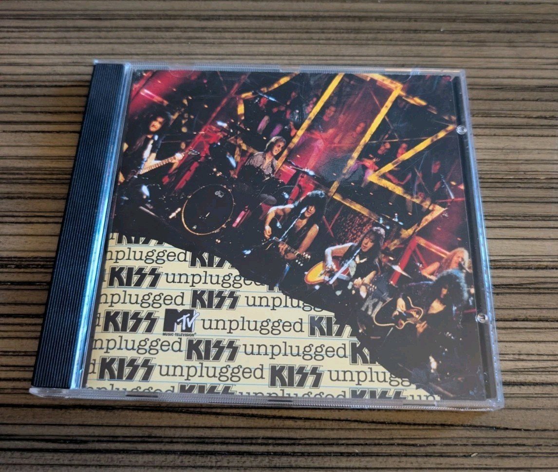 Unplugged by Kiss (CD, 1996) RARE TESTED AND WORKS 