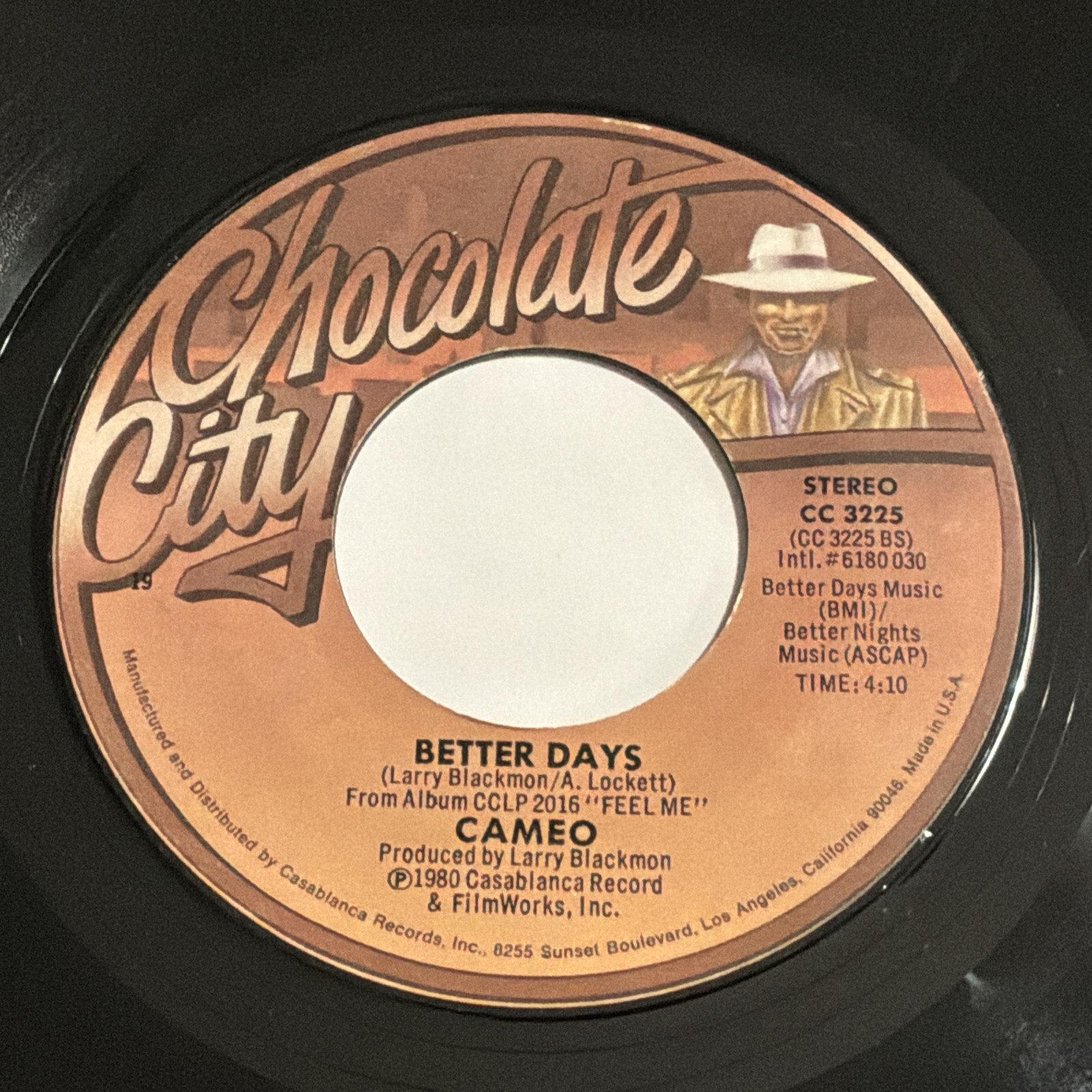 Cameo: Better Days / Freaky Dancin' 45 - Chocolate City - Funk