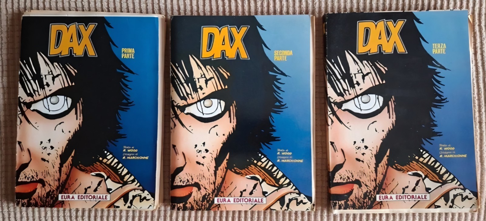 Robin Wood  & Marchionne : DAX 1 2 3 Completa Volumi Inserti Rilegati EURA