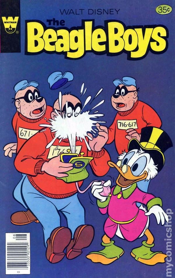 Beagle Boys #43 VG 4.0 1978 Whitman Stock Image Low Grade