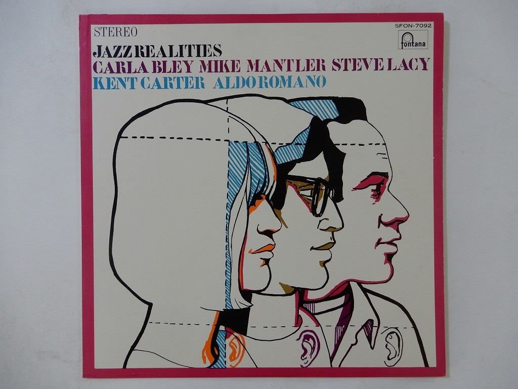 Carla Bley , Mike Mantler , Steve ~ Jazz Realities Fontana SFON-7092 Japan   LP