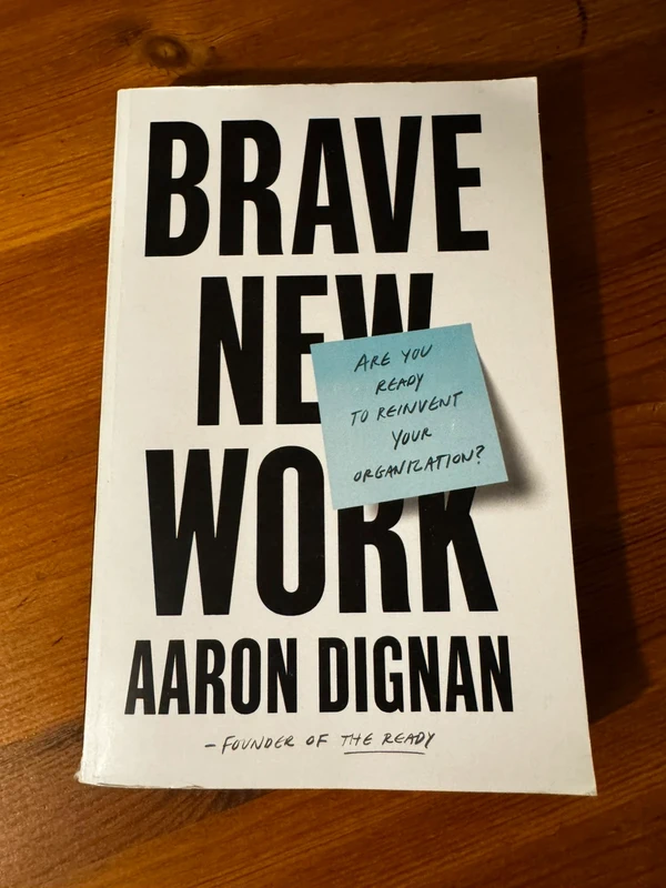 „Brave new work“ von Aaron Dignan (Englisch)