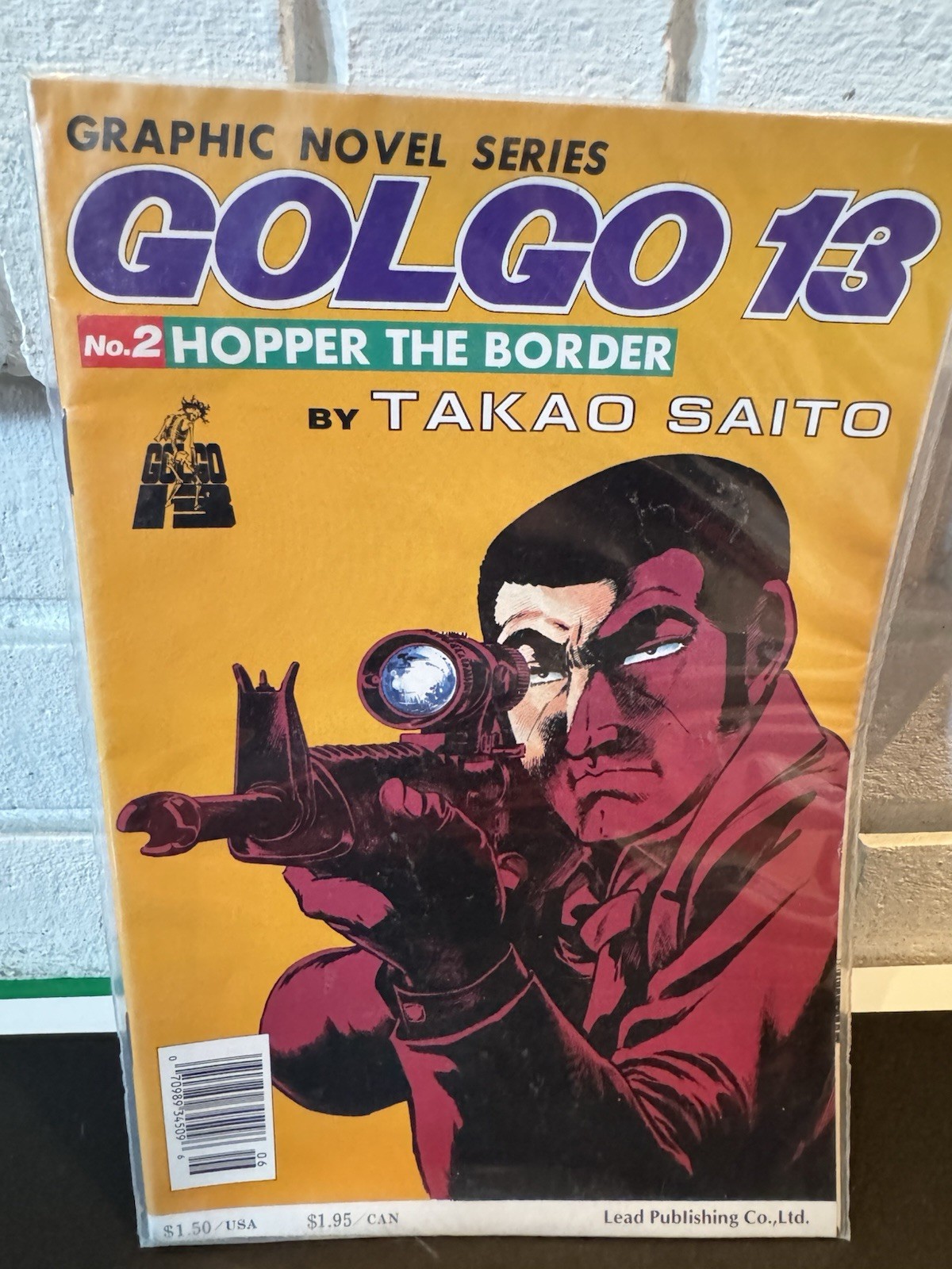 Golgo 13 n. 2: Hopper the Border di Takao Saito