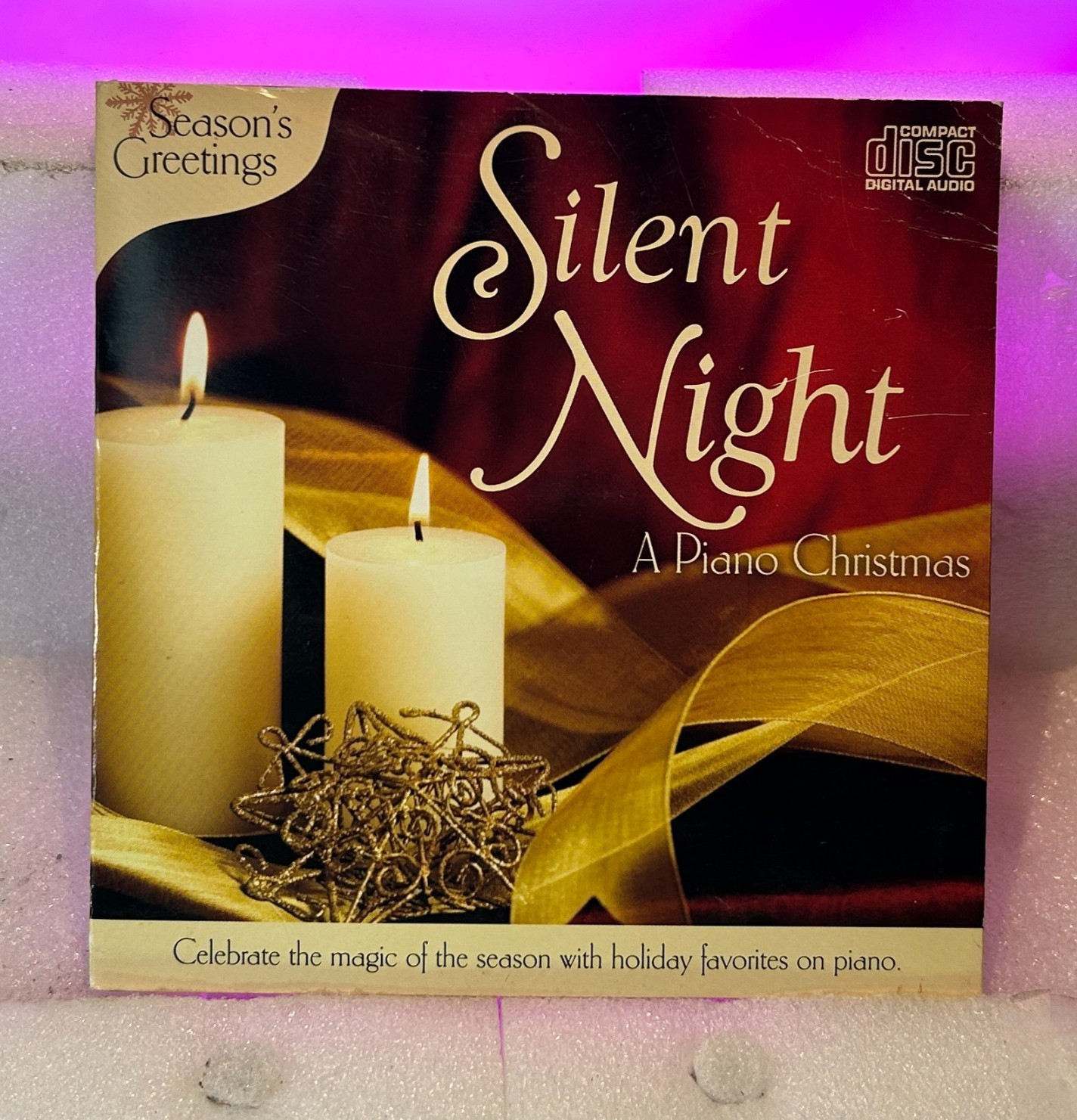 Silent Night: A Piano Christmas (CD, 2009, Greenbrier) W/ Case, Tested