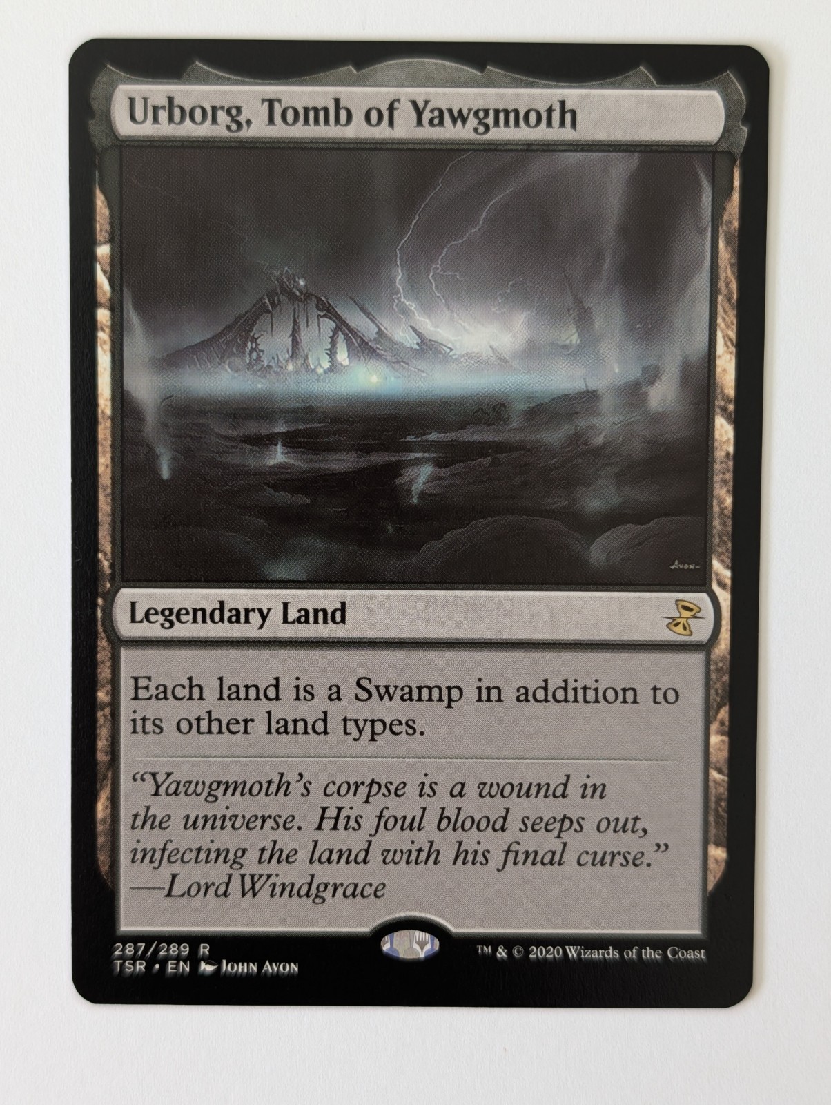 Urborg, Tomb of Yawgmoth #287 (NM) Time Spiral Remastered TSR Magic MTG