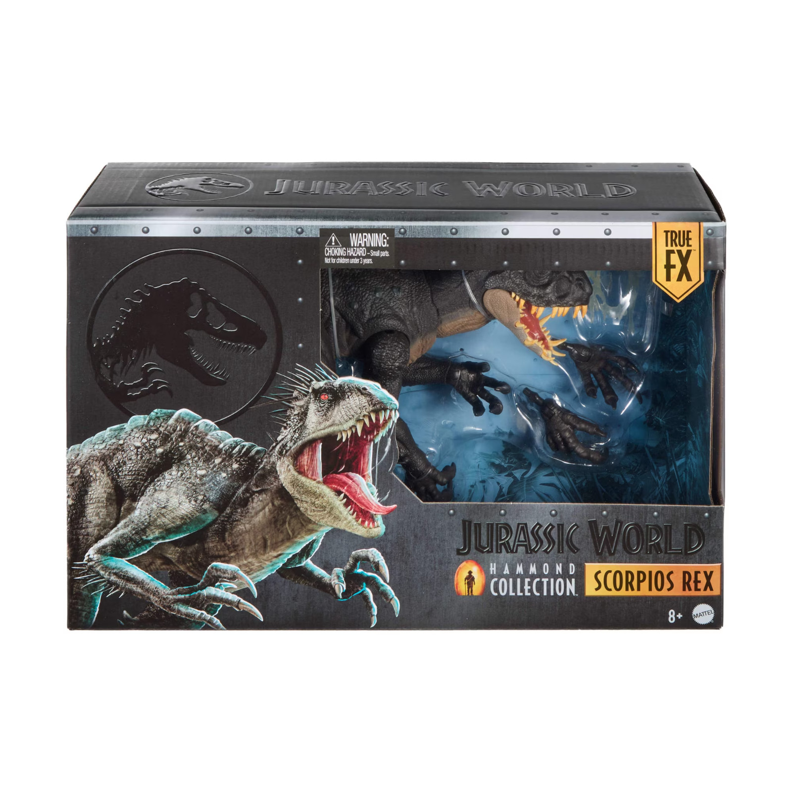 Figura dinosauro Jurassic World Hammond Collection SCORPIOS REX *IN MANO*