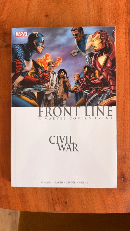 Marvel Civil War: Front Line complete collection