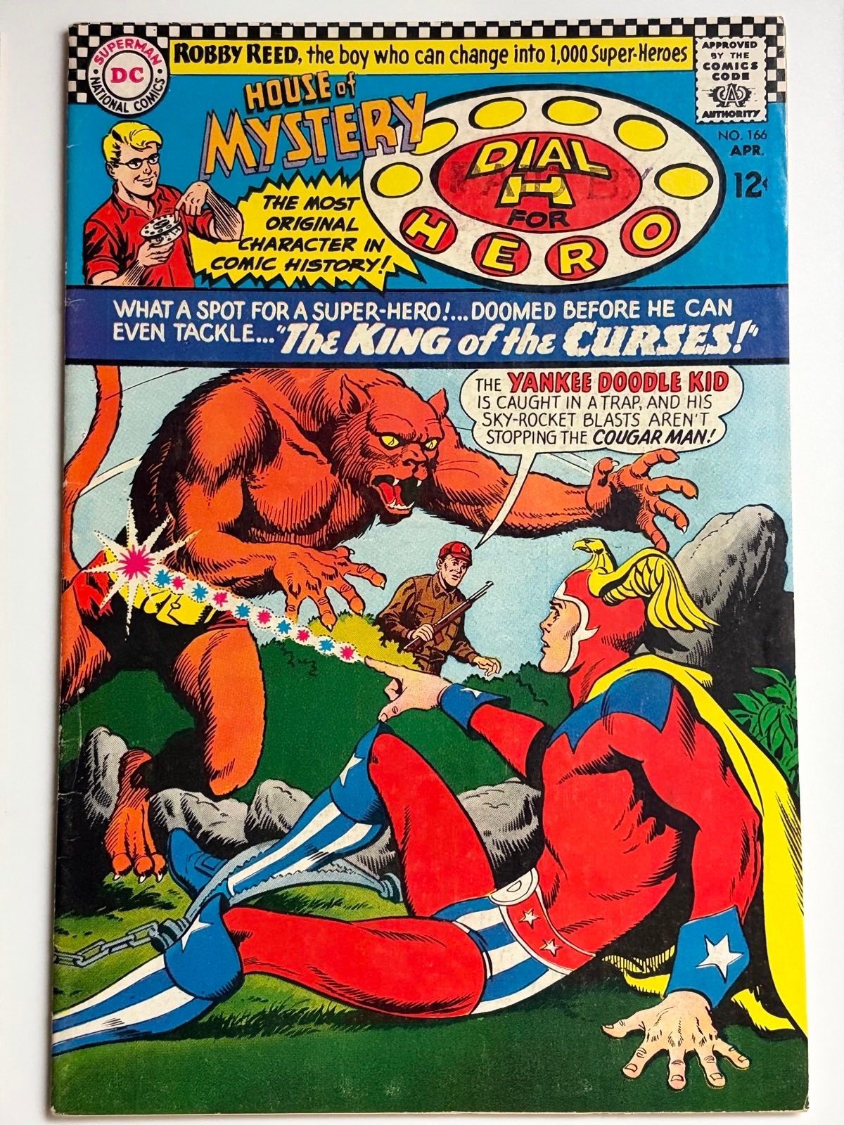 House of Mystery #166 (1967) in 7.0 Fine/Very Fine -Unlimited Shipping