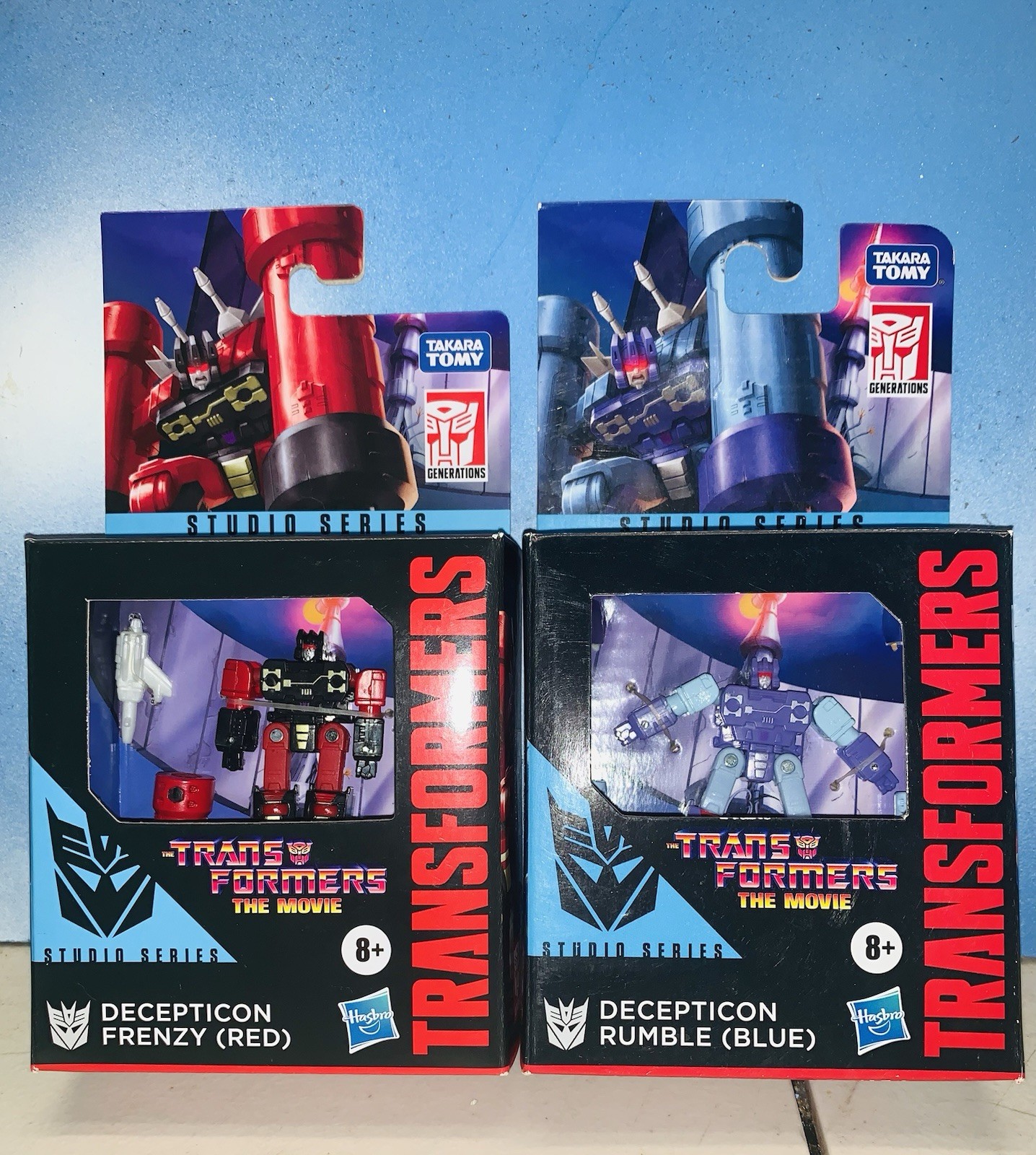 Transformers The Movie Studio Series 86 Decepticons Rumble & Frenzy MISB