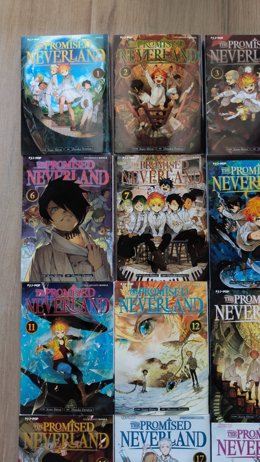The Promised Neverland 1-20 – Serie Completa – J-Pop Manga