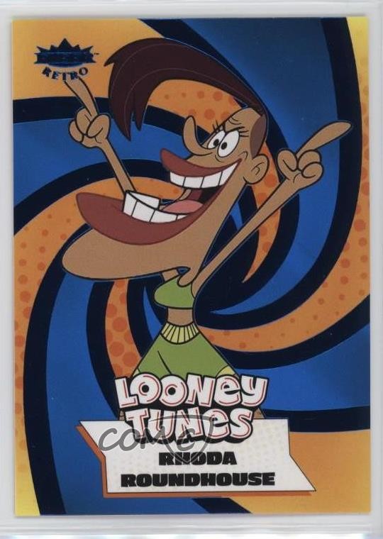2024 Fleer Retro Looney Tunes Looney Blue Rhoda Roundhouse #41 0j19