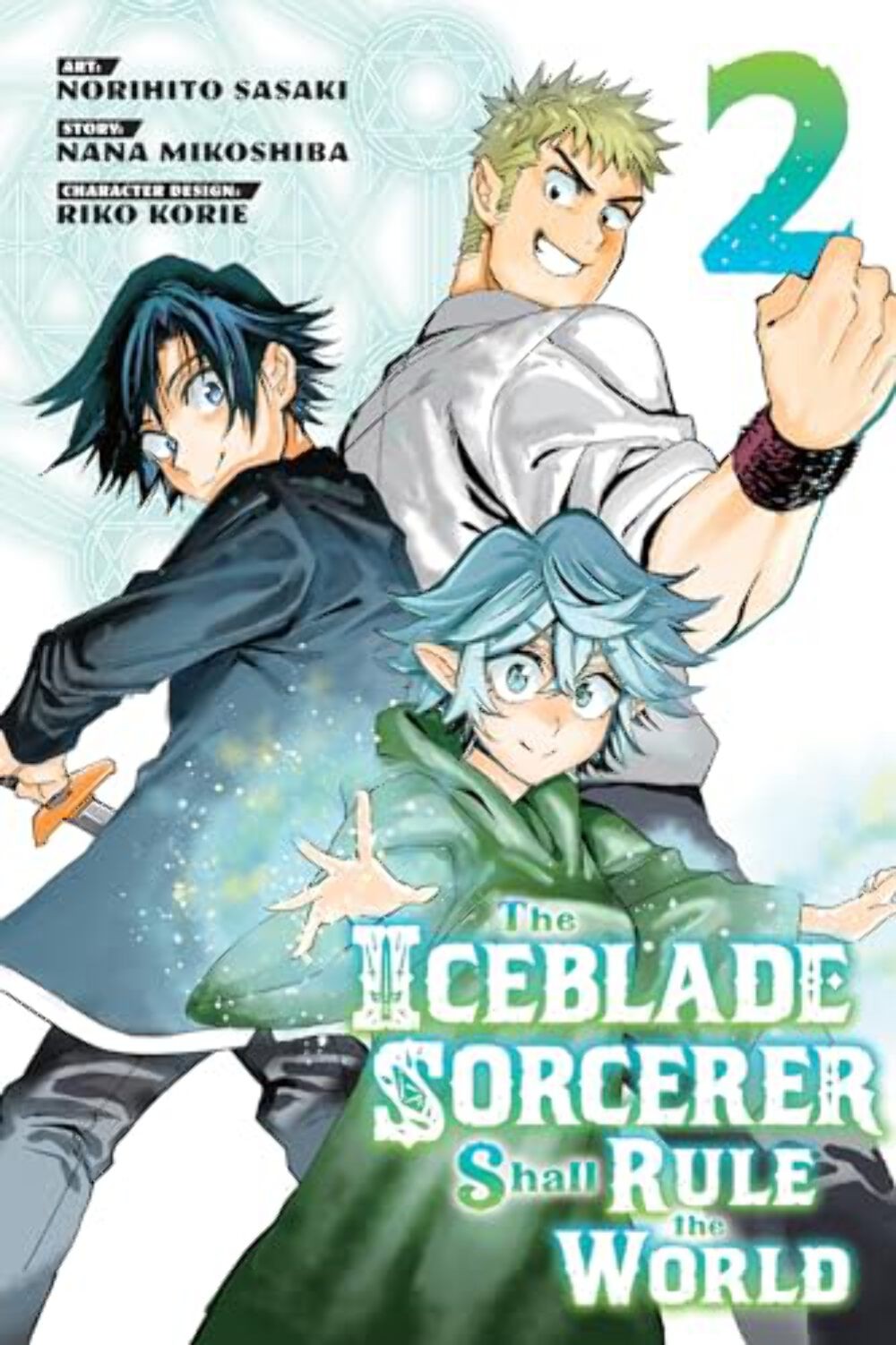 The Iceblade Sorcerer Shall Rule the World Vol 2 Usato Manga Inglese Graphic Nove
