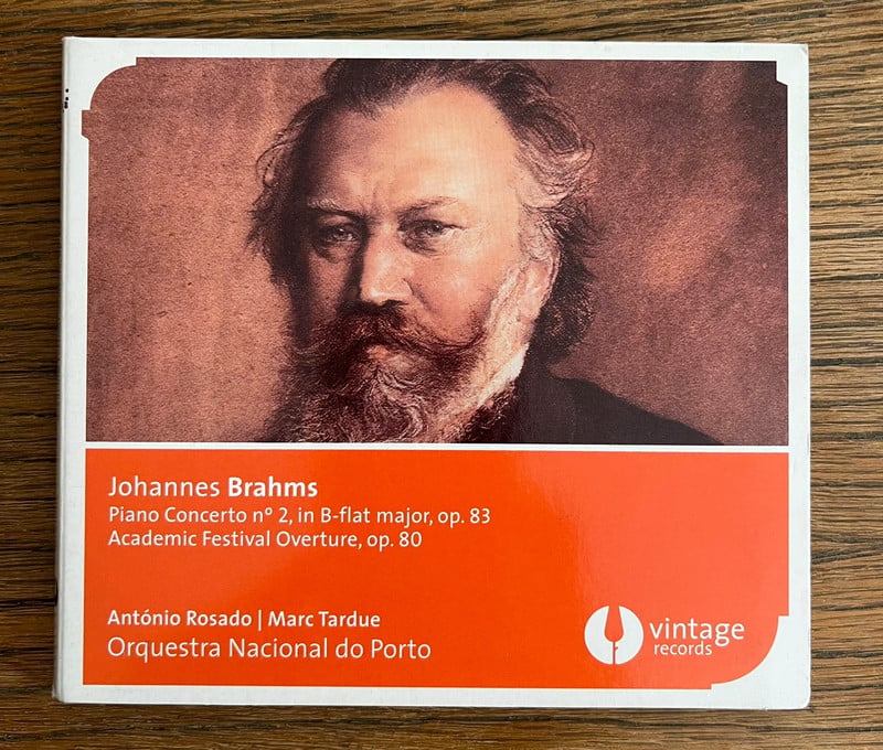 CD Brahms : Concerto pour piano n° 2 & Ouverture – A. Rosado / ONP / Marc Tardue