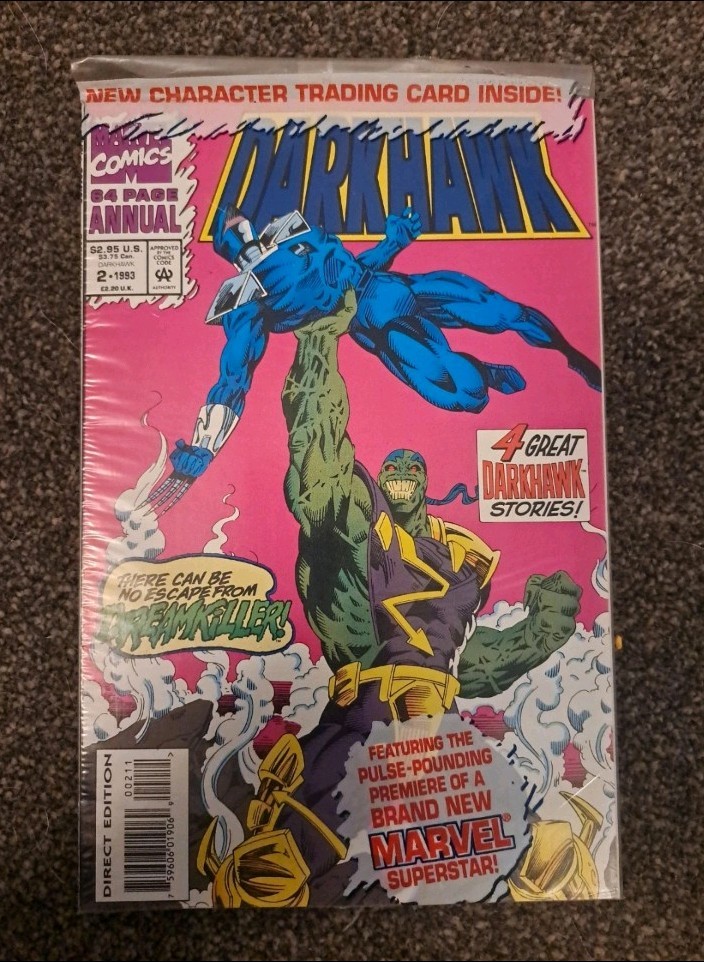 Marvel Comics Darkhawk Annual #2 - 1993