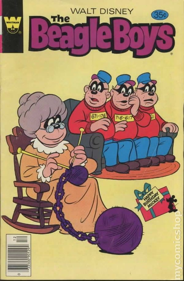 Beagle Boys #46 FN/VF 7.0 1978 Whitman Stock Image