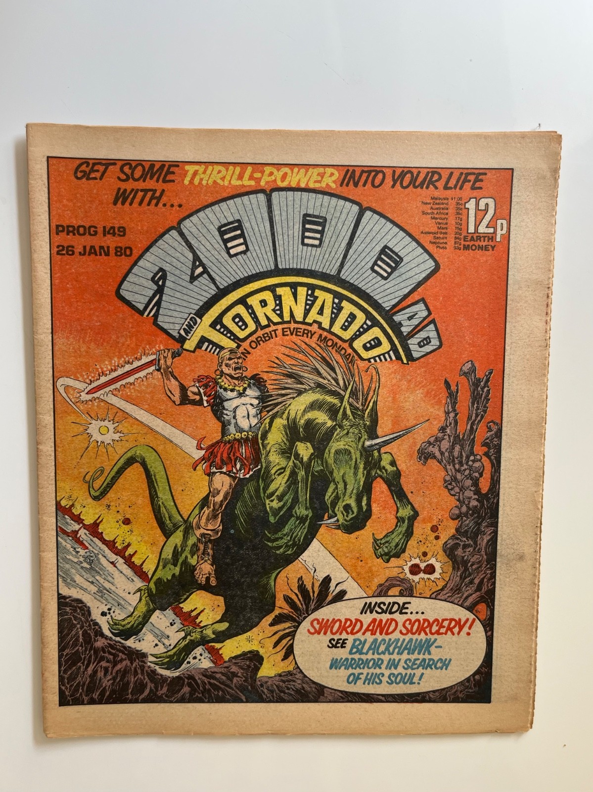 2000AD PROGS 149 150 151 DATE 26 JANUARY - 9 FEBRUARY 1980
