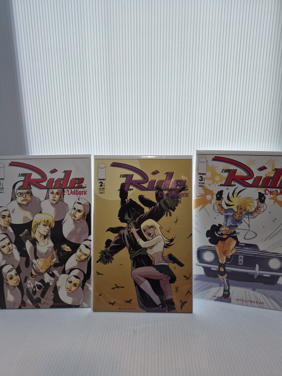 Ride, The: Die Valkyrie Cover A Run Numero 1, 2, 3 Image Comics Wagner Stelfreeze