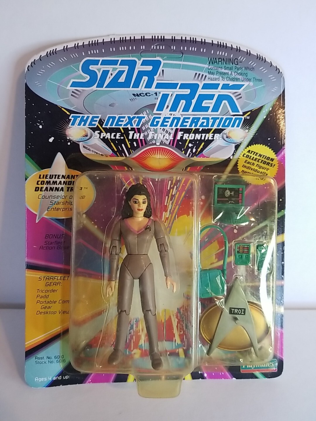 Star trek la prossima generazione tenente comandante Deanna Troi NUOVO SIGILLATO
