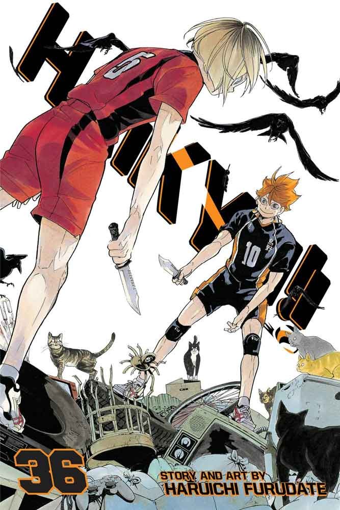 VIZ MEDIA Haikyu!!  (English V.) 36 by Haruichi Furudate 2021