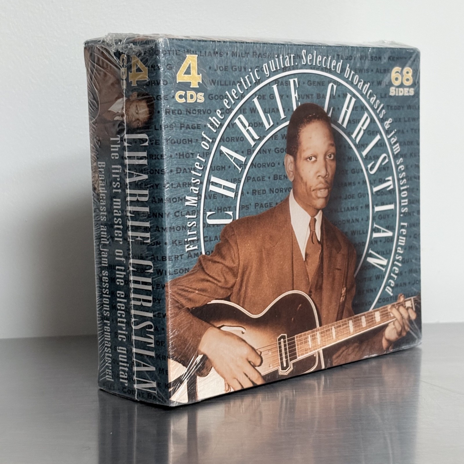 Sealed 4 CD Box Set: Charlie Christian; The First Master of the Electric Guitar
