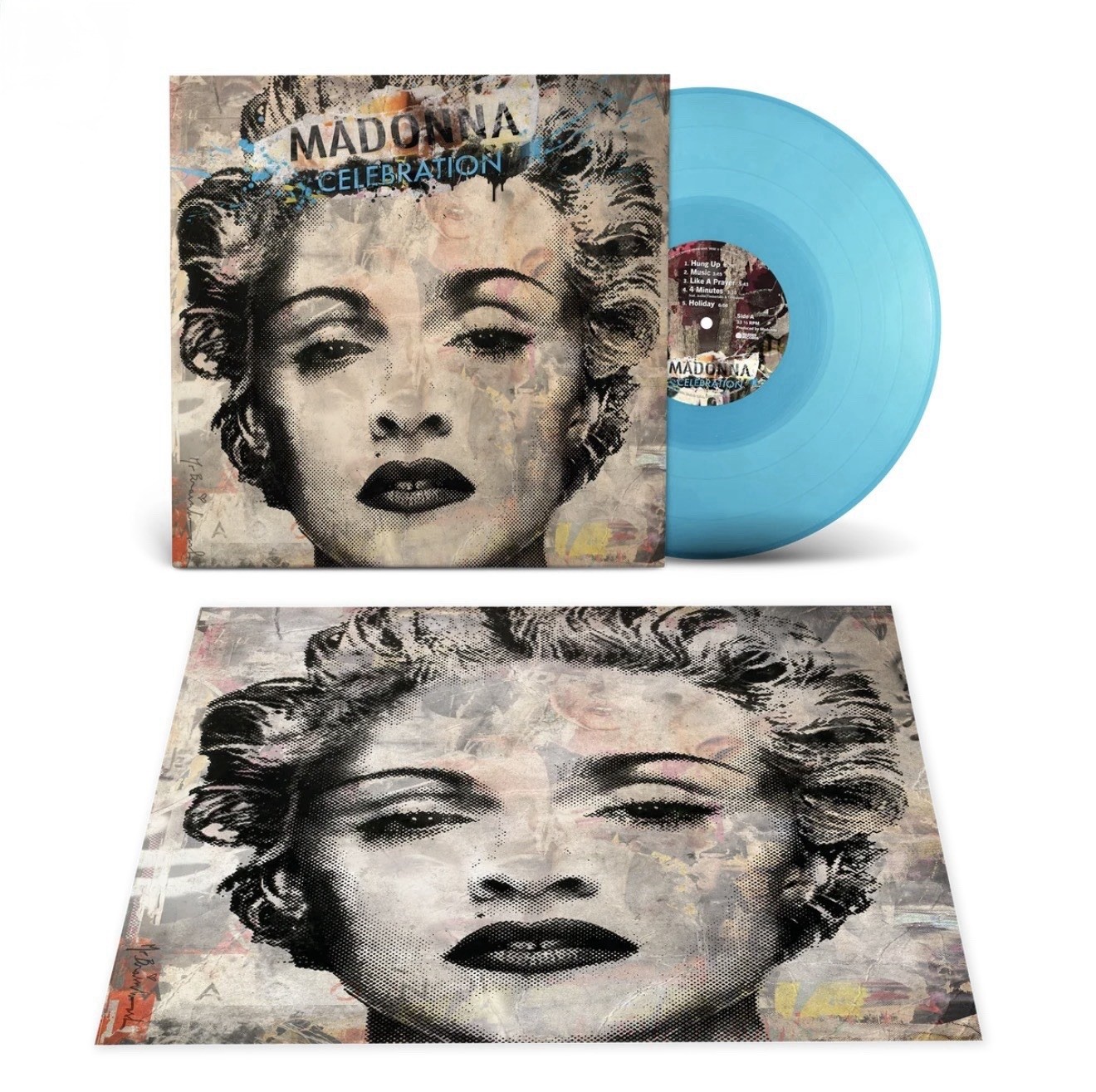 Madonna Celebration Light Blue Vinyl LP Pre-Sale w/Poster 2026