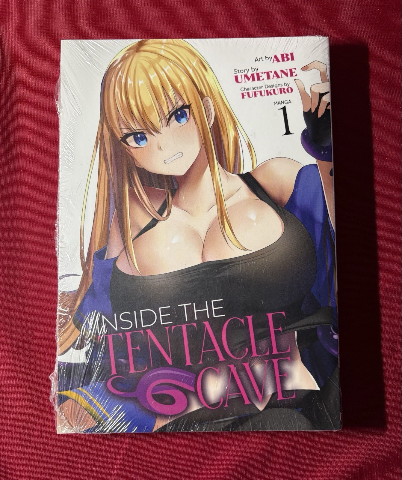 Dentro la Grotta dei Tentacoli, Vol. 1, manga inglese NUOVO SIGILLATO