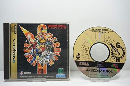 GUARDIAN HEROES Sega Saturn Videogioco Giappone Libro Giapponese Form JP