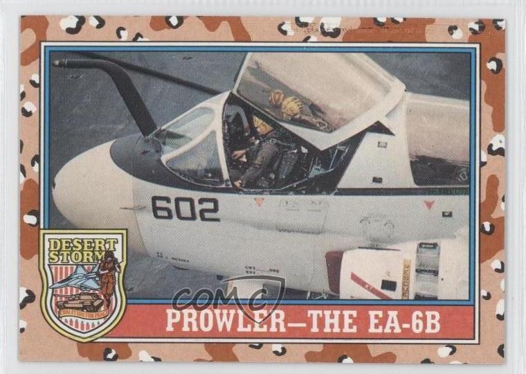 1991 Topps Desert Storm Prowler-the Ea-6b #137 0b6