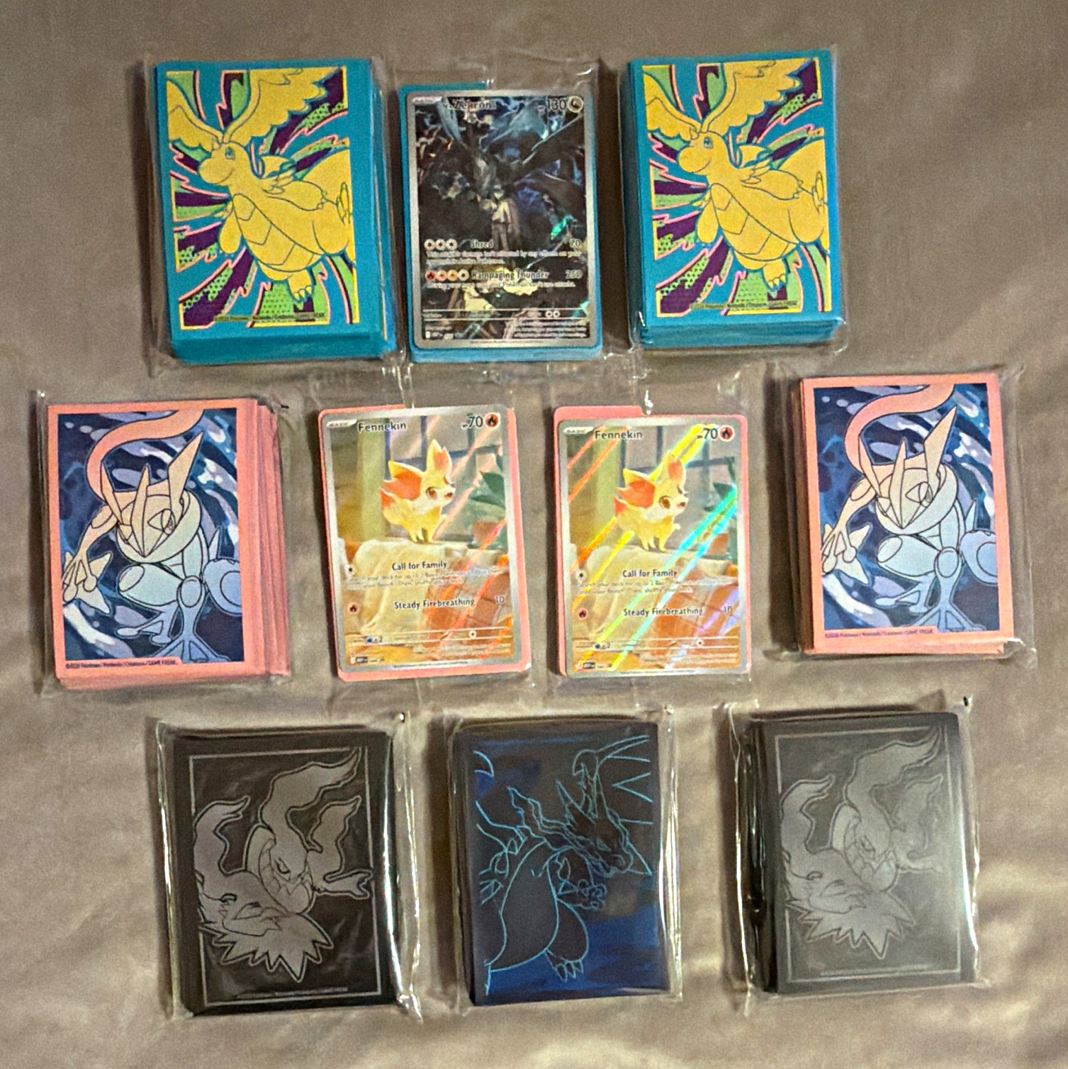 3 promozioni ETB sigillate / 7 confezioni di buste ETB sigillate