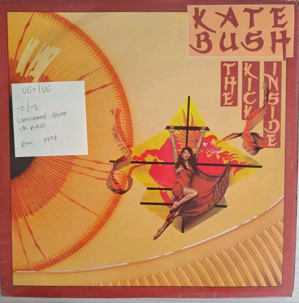 Kate Bush The Kick Inside Vinyl Record VG+/VG EMC 3223 1978