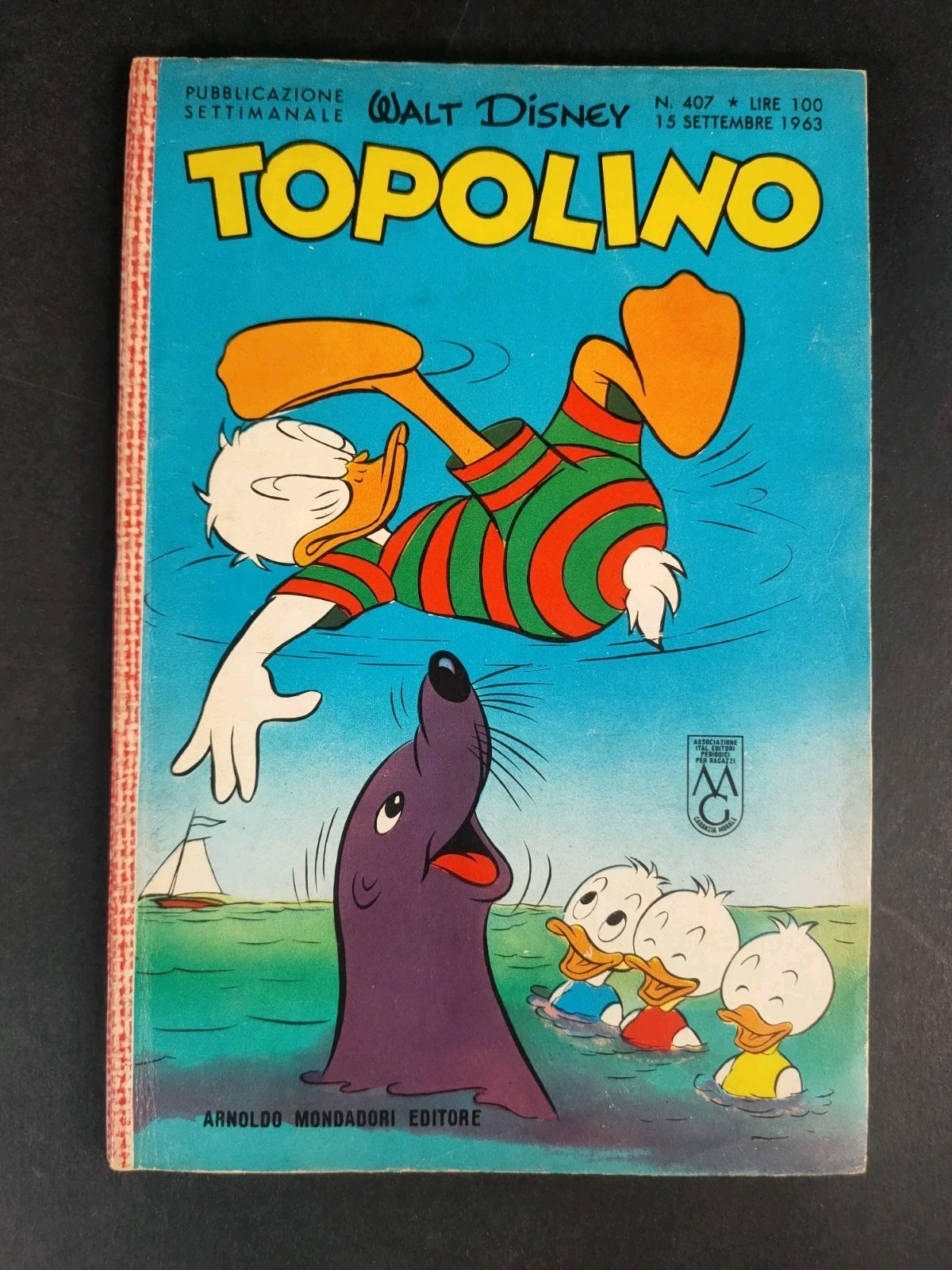 TOPOLINO LIBRETTO ORIGINALE  N. 407   (cod.L32)