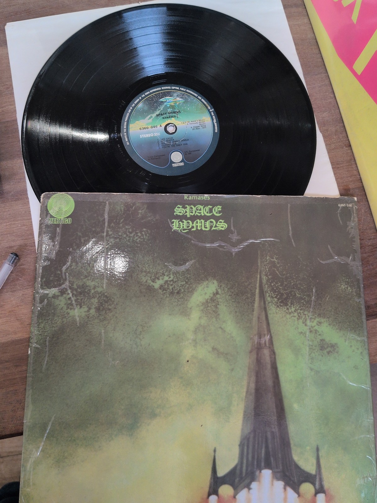 Ramases - Space Hymns - LP, Album, RE