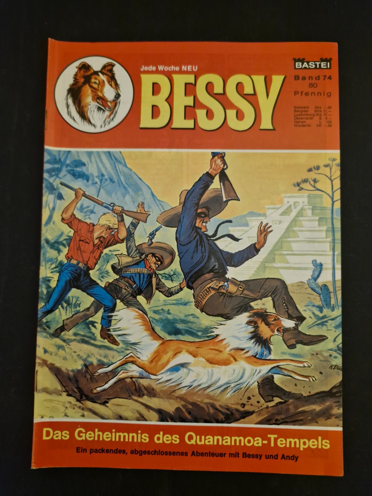 Fumetto Bessy n.74 (Bastei 1ª Edizione) Z0-1/1 Condizioni Da Collezione