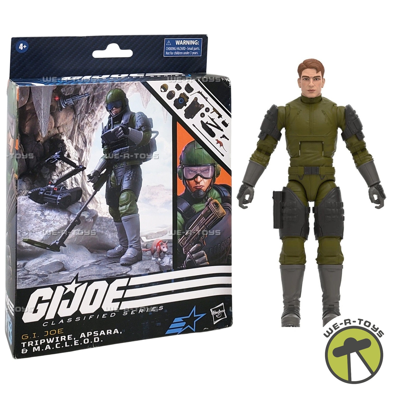 G.I. Joe Classified 78 Tripwire Apsara and M.A.C.L.E.O.D. Figure Set F6683