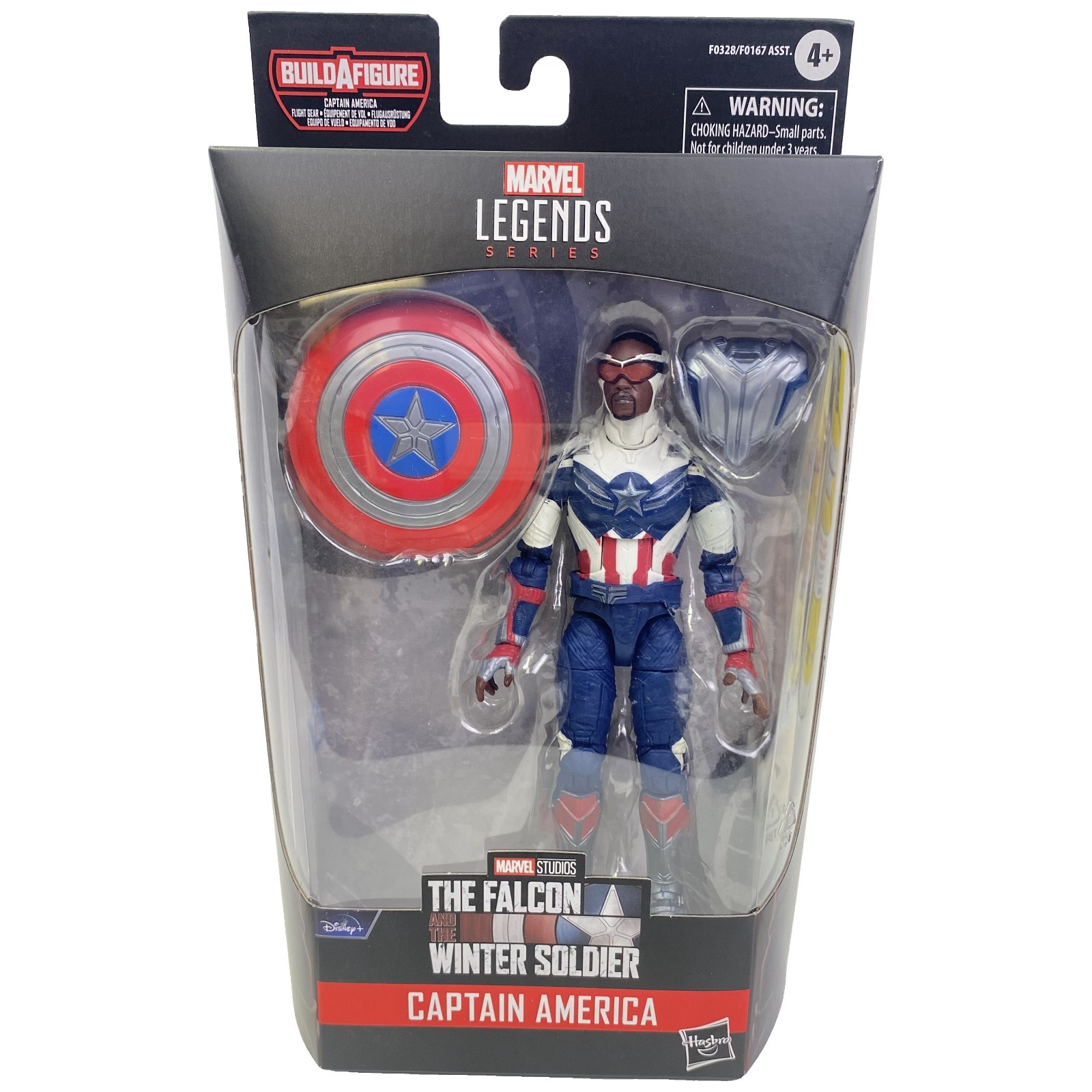 Marvel Legends Capitan America 6" Figura Falco e Soldato d'Inverno Hasbro Nuovo