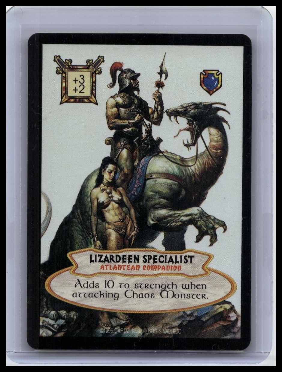 Boris Vallejo e Julie Bell Hyborian Gates - Specialista Lizardene (ultra raro)