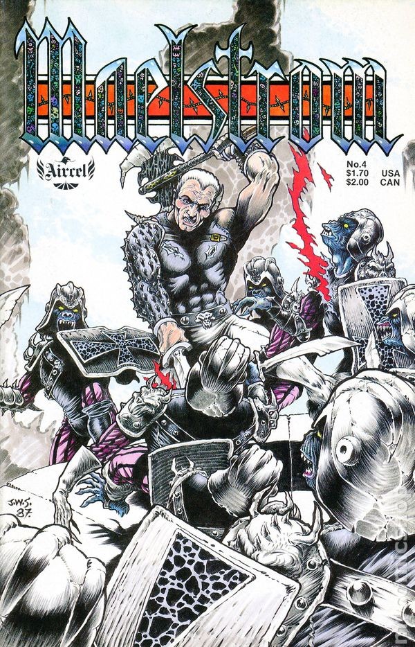 Maelstrom #4 VF 1987 immagine stock